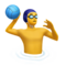 Man Playing Water Polo emoji on Apple